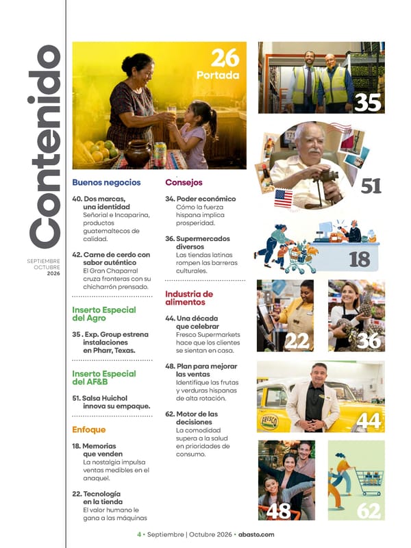 Abasto Magazine Septiembre / Octubre 2026 - Page 4