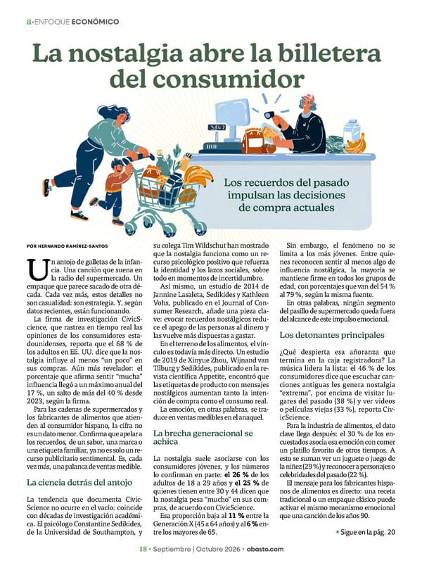Abasto Magazine Septiembre / Octubre 2026 - Page 18