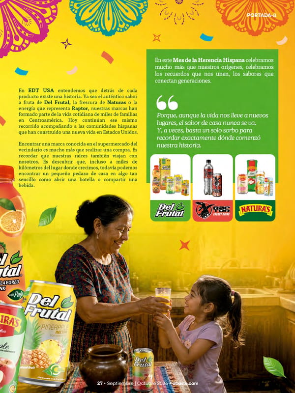 Abasto Magazine Septiembre / Octubre 2026 - Page 27