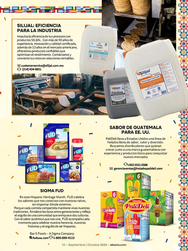 Abasto Magazine Septiembre / Octubre 2026 - Page 31