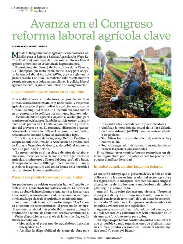 Abasto Magazine Septiembre / Octubre 2026 - Page 40