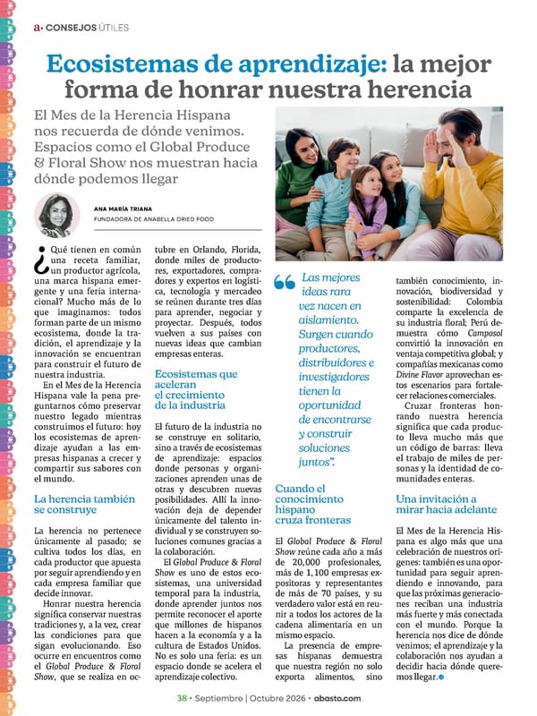 Abasto Magazine Septiembre / Octubre 2026 - Page 54
