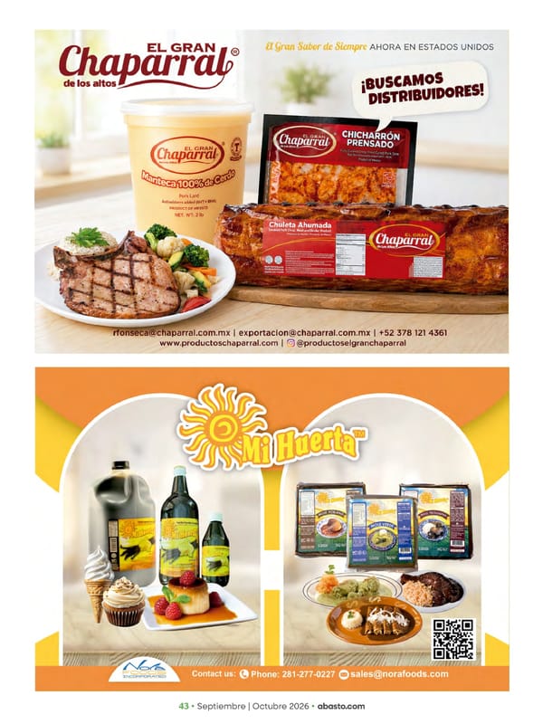 Abasto Magazine Septiembre / Octubre 2026 - Page 59