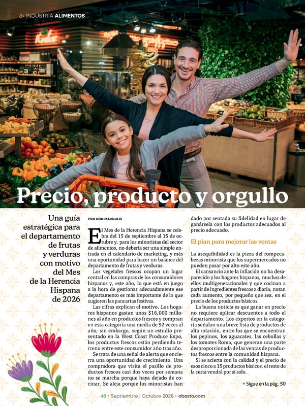 Abasto Magazine Septiembre / Octubre 2026 - Page 64