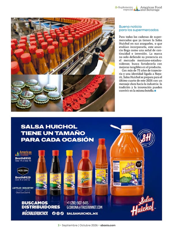 Abasto Magazine Septiembre / Octubre 2026 - Page 69