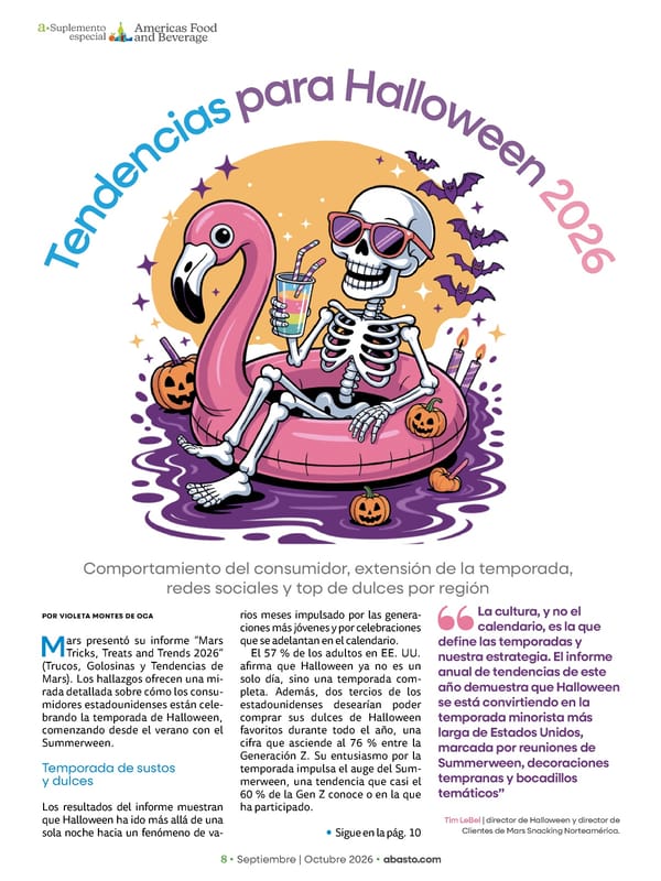 Abasto Magazine Septiembre / Octubre 2026 - Page 74