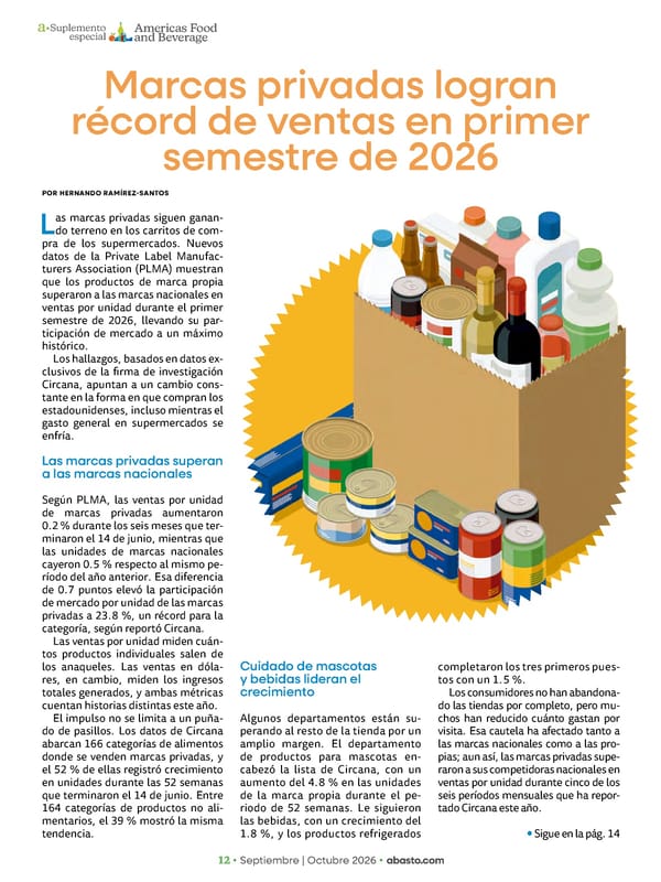 Abasto Magazine Septiembre / Octubre 2026 - Page 78