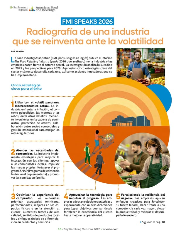 Abasto Magazine Septiembre / Octubre 2026 - Page 82