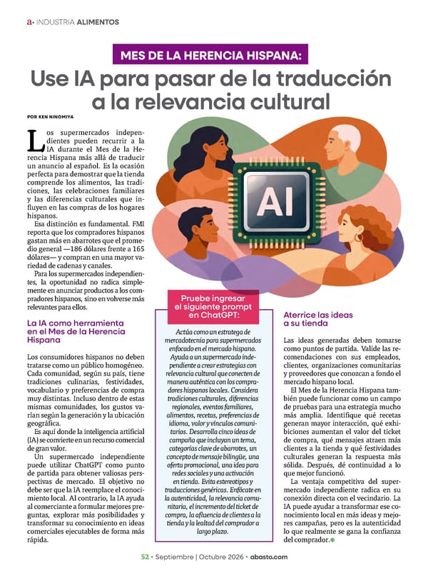 Abasto Magazine Septiembre / Octubre 2026 - Page 92