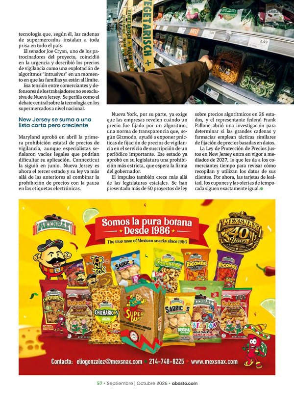 Abasto Magazine Septiembre / Octubre 2026 - Page 97