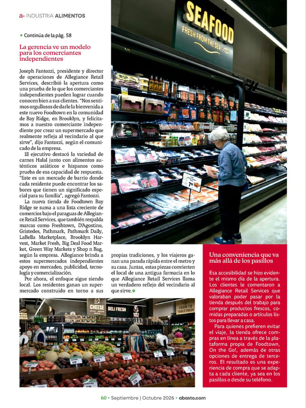 Abasto Magazine Septiembre / Octubre 2026 - Page 100