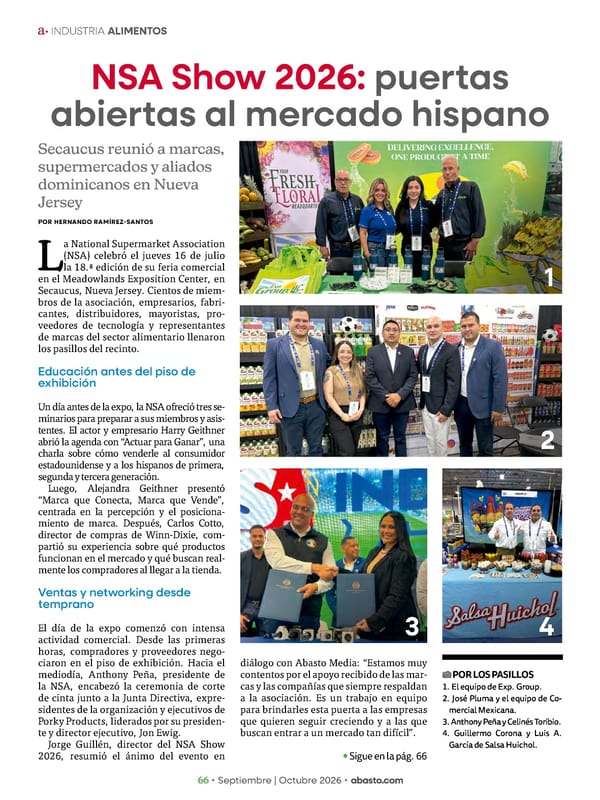 Abasto Magazine Septiembre / Octubre 2026 - Page 106