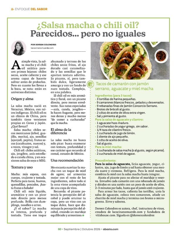 Abasto Magazine Septiembre / Octubre 2026 - Page 120