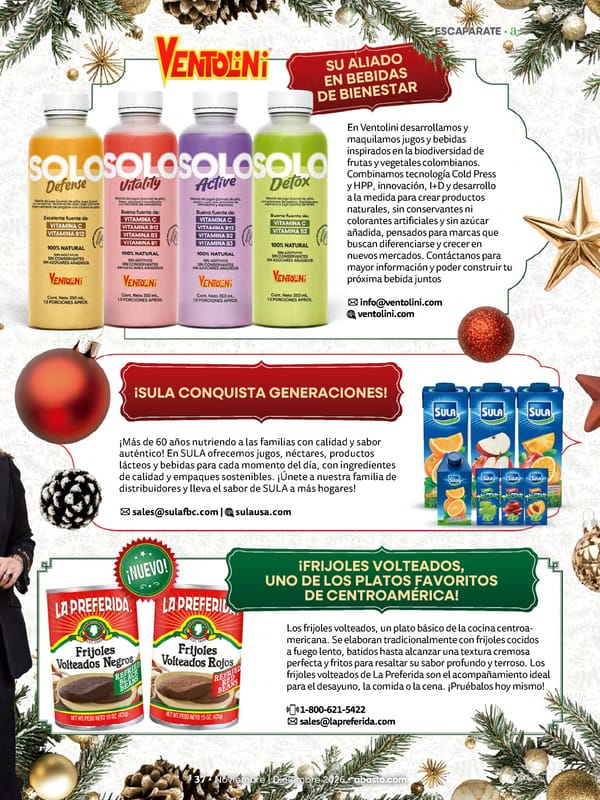 Abasto Magazine Noviembre | Dicembre 2026 ESPAÑOL - Page 37