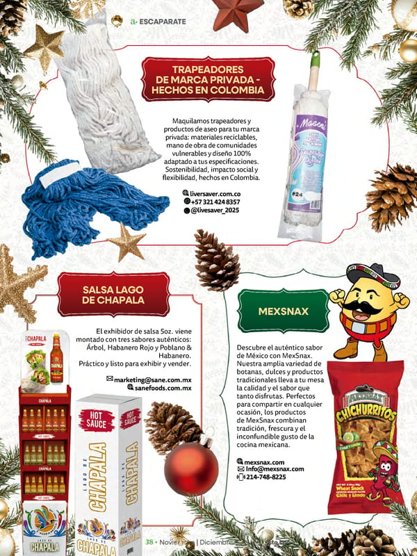 Abasto Magazine Noviembre | Dicembre 2026 ESPAÑOL - Page 38