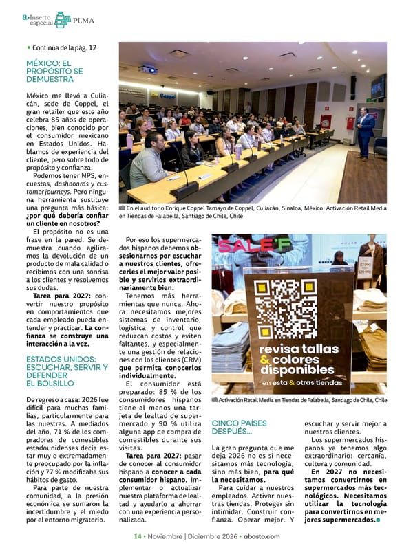 Abasto Magazine Noviembre | Dicembre 2026 ESPAÑOL - Page 64