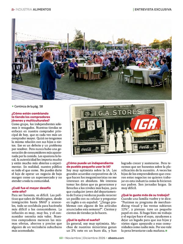 Abasto Magazine Noviembre | Dicembre 2026 ESPAÑOL - Page 76