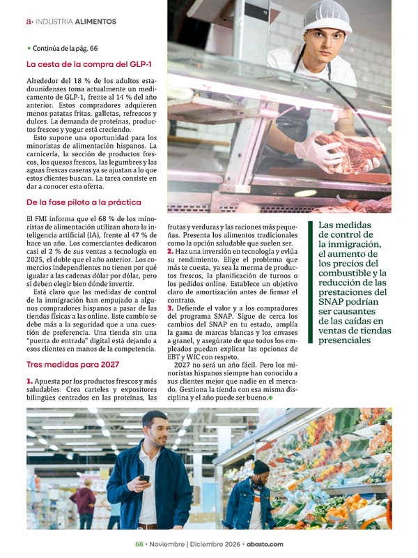 Abasto Magazine Noviembre | Dicembre 2026 ESPAÑOL - Page 84