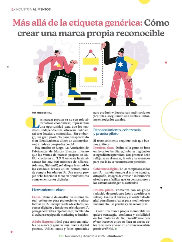 Abasto Magazine Noviembre | Dicembre 2026 ESPAÑOL - Page 86