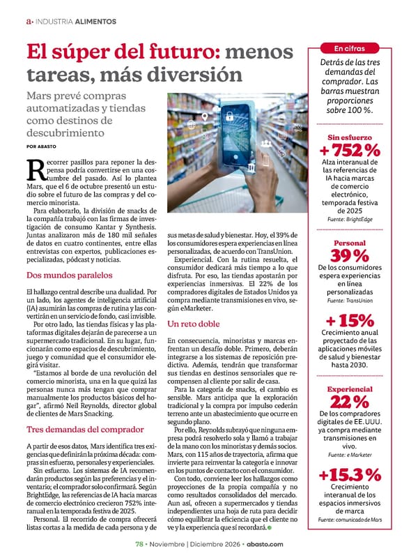 Abasto Magazine Noviembre | Dicembre 2026 ESPAÑOL - Page 94