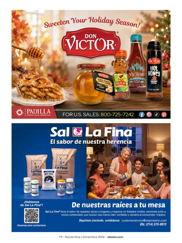 Abasto Magazine Noviembre | Dicembre 2026 ESPAÑOL - Page 95