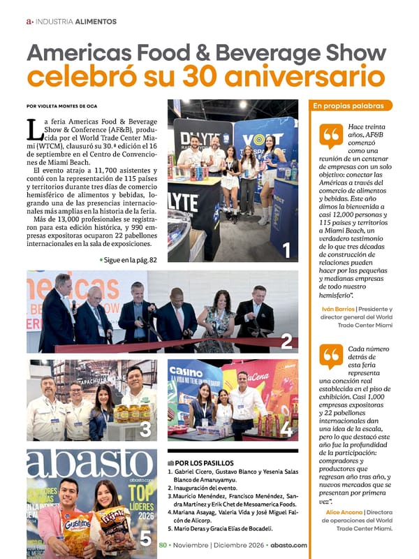 Abasto Magazine Noviembre | Dicembre 2026 ESPAÑOL - Page 96