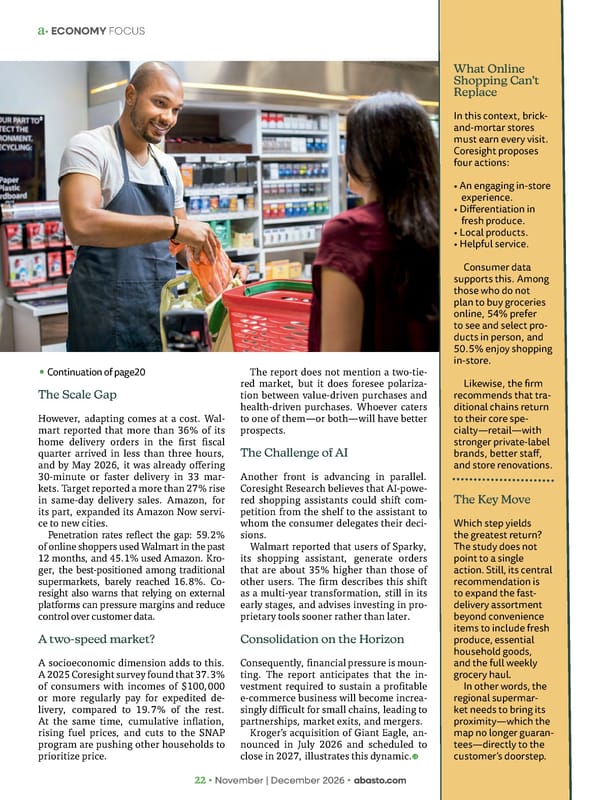 Abasto Magazine November | December 2026 ENGLISH - Page 22