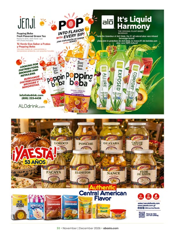 Abasto Magazine November | December 2026 ENGLISH - Page 31