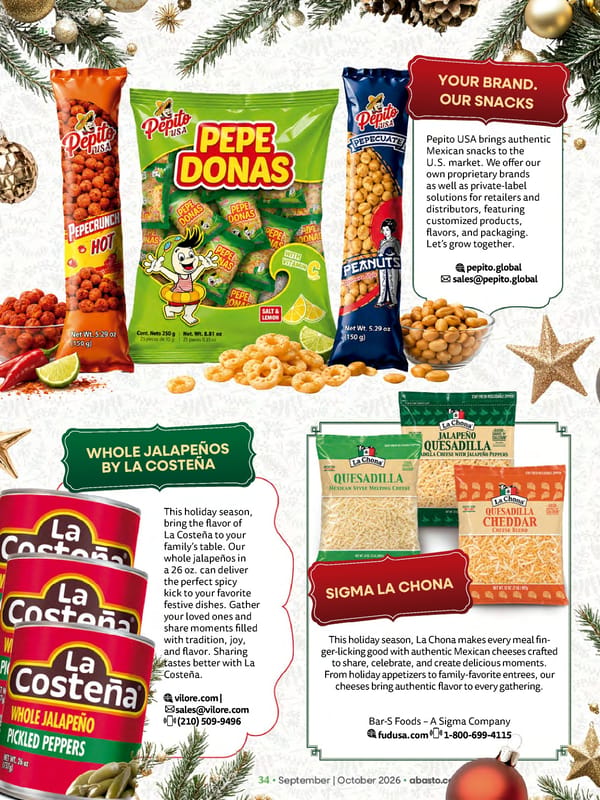 Abasto Magazine November | December 2026 ENGLISH - Page 34