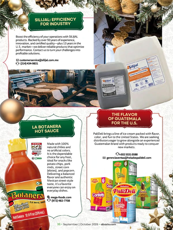 Abasto Magazine November | December 2026 ENGLISH - Page 35