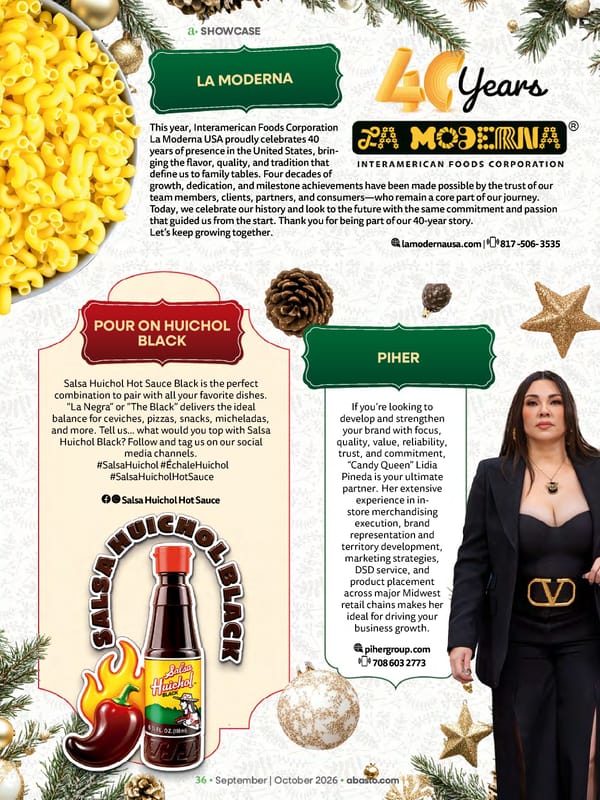Abasto Magazine November | December 2026 ENGLISH - Page 36