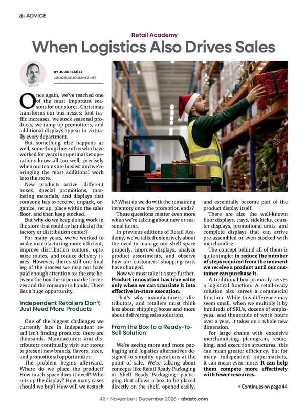 Abasto Magazine November | December 2026 ENGLISH - Page 42