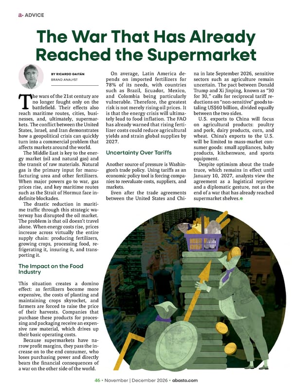 Abasto Magazine November | December 2026 ENGLISH - Page 46