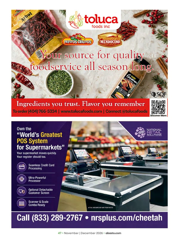 Abasto Magazine November | December 2026 ENGLISH - Page 47