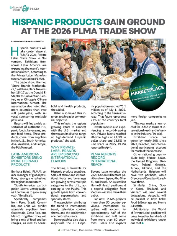 Abasto Magazine November | December 2026 ENGLISH - Page 54