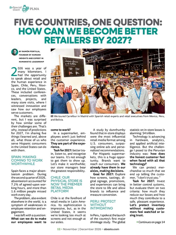 Abasto Magazine November | December 2026 ENGLISH - Page 62