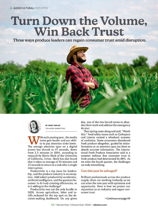 Abasto Magazine November | December 2026 ENGLISH - Page 68