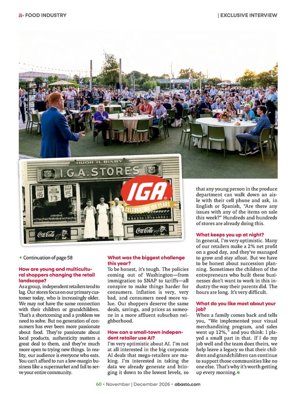 Abasto Magazine November | December 2026 ENGLISH - Page 76