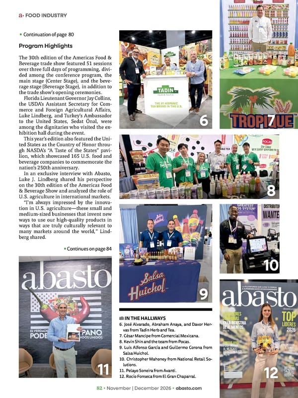 Abasto Magazine November | December 2026 ENGLISH - Page 98