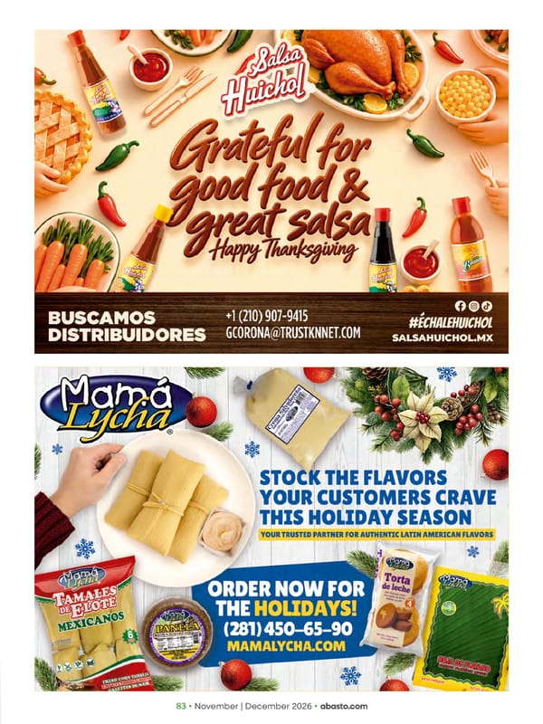 Abasto Magazine November | December 2026 ENGLISH - Page 99